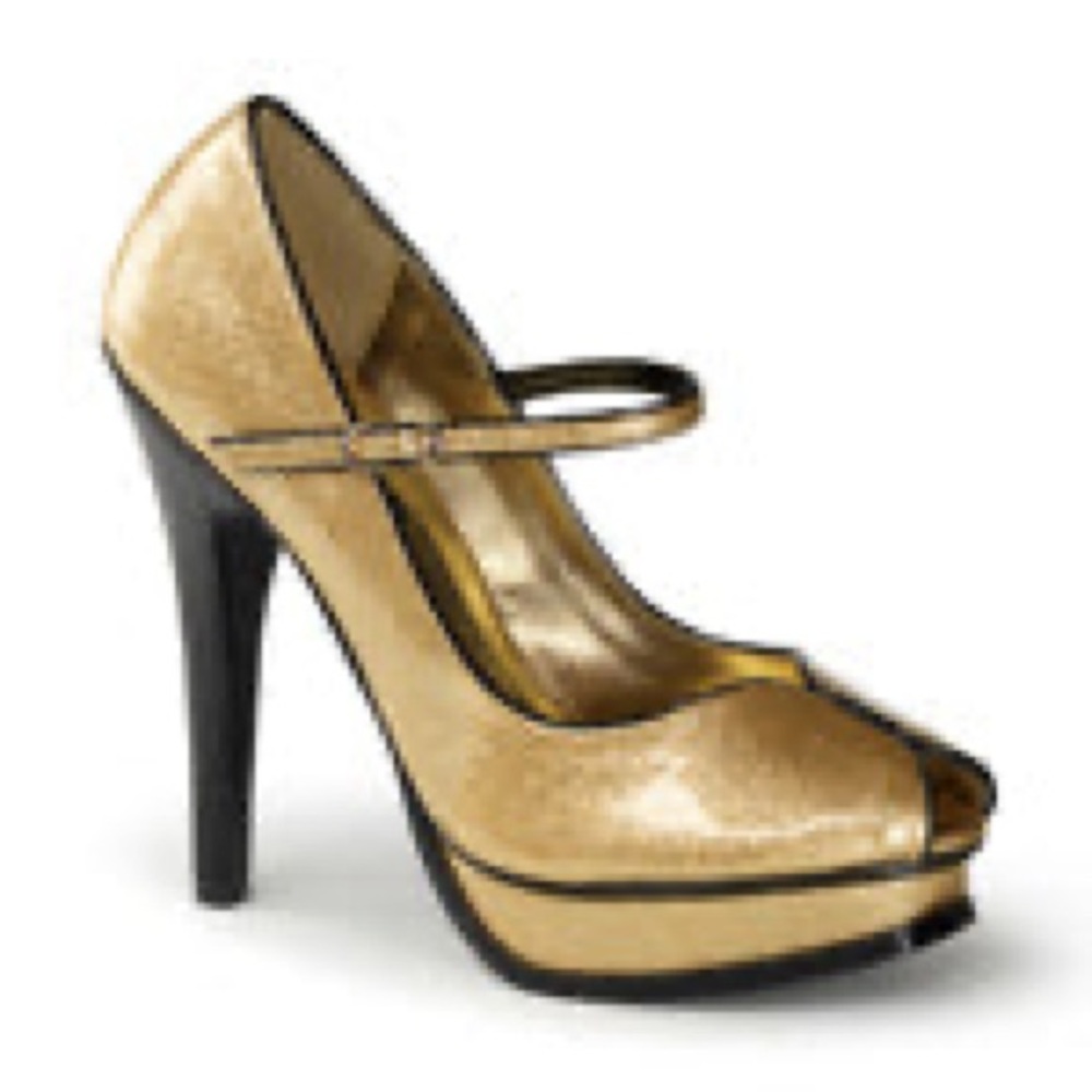 PINUP COUTURE • Sz 6 Stiletto Pinup Girl Halloween Costume Boudoir Shoes Cosplay